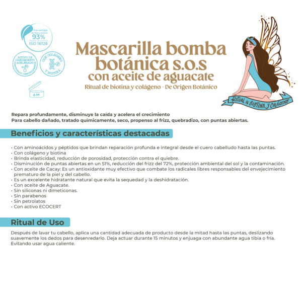Mascarilla bomba botánica S.O.S Ritual Botánico