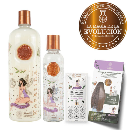 Kit de keratina Ritual Botánico 1L