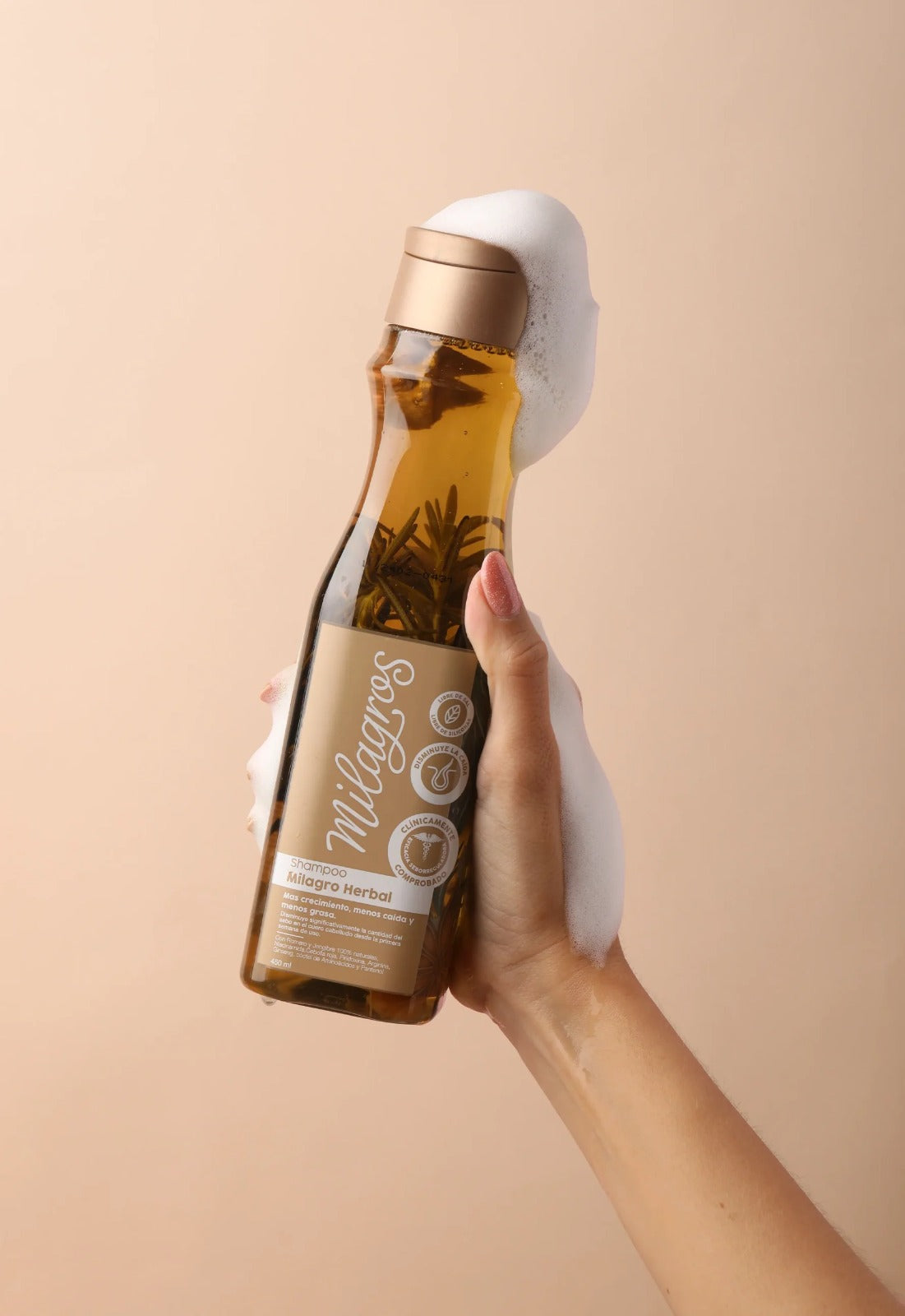 Milagro Herbal Shampoo con Romero Milagros