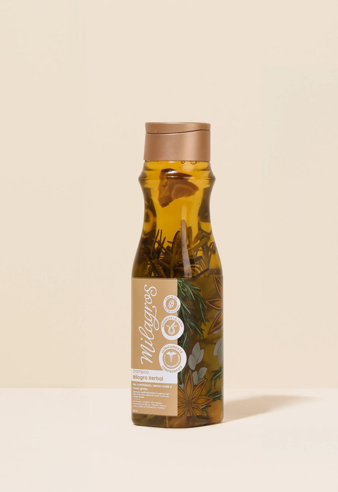 Milagro Herbal Shampoo con Romero Milagros