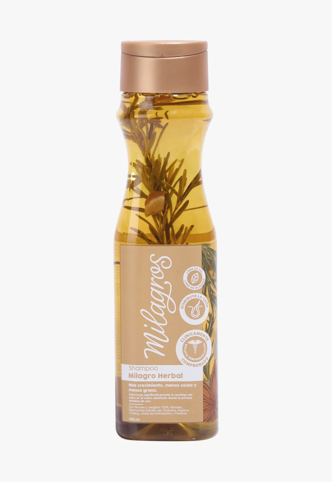 Milagro Herbal Shampoo con Romero Milagros