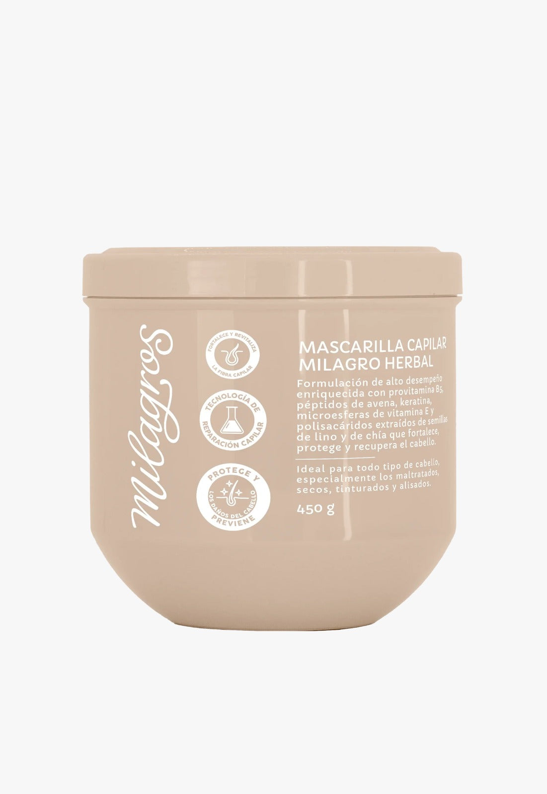 Mascarilla Capilar Milagro Herbal Milagros