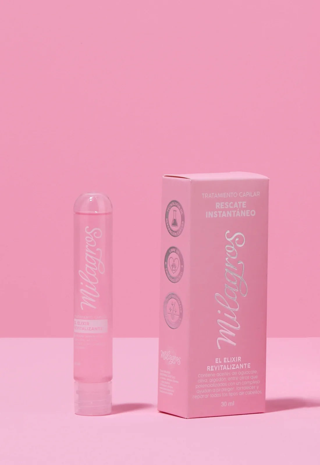Tratamiento Capilar Rescate Instantáneo El Elixir Revitalizante Milagros