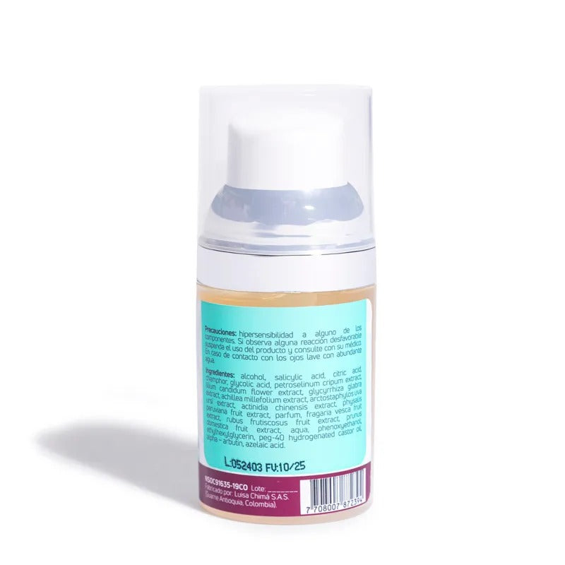 Tónico Facial Despigmentante e Iluminador Kaba 30 ML