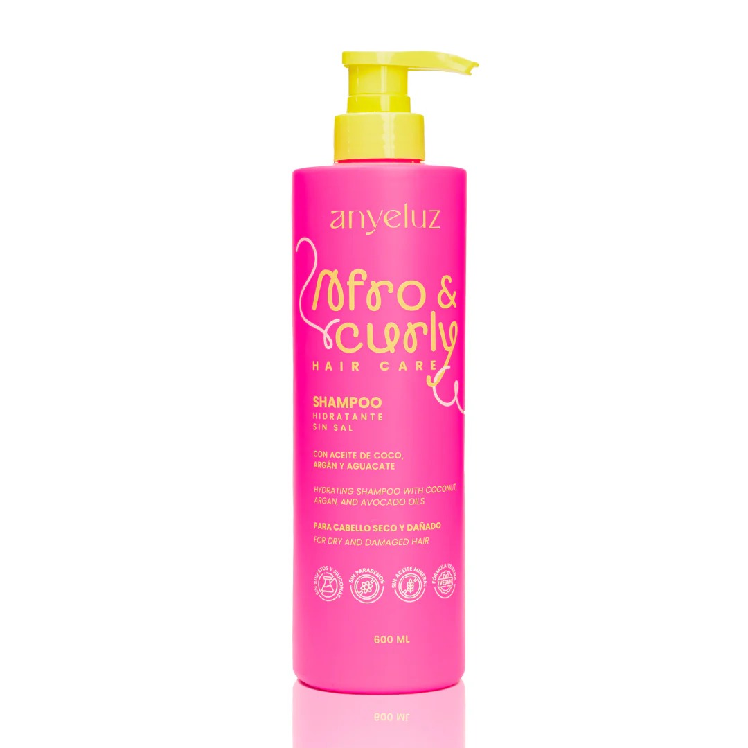 SHAMPOO HIDRATANTE AFRO & CURLY Anyeluz
