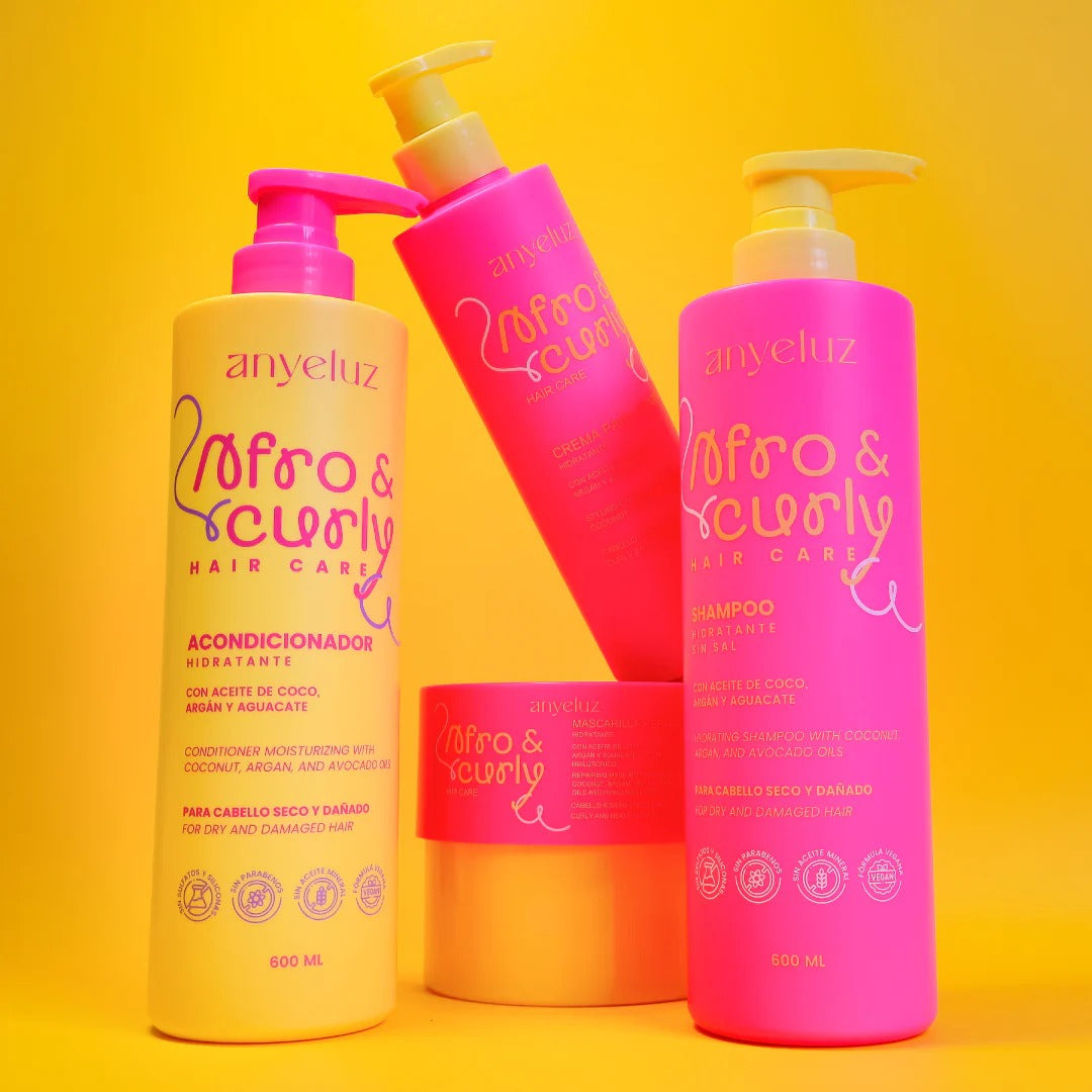 SHAMPOO HIDRATANTE AFRO & CURLY Anyeluz