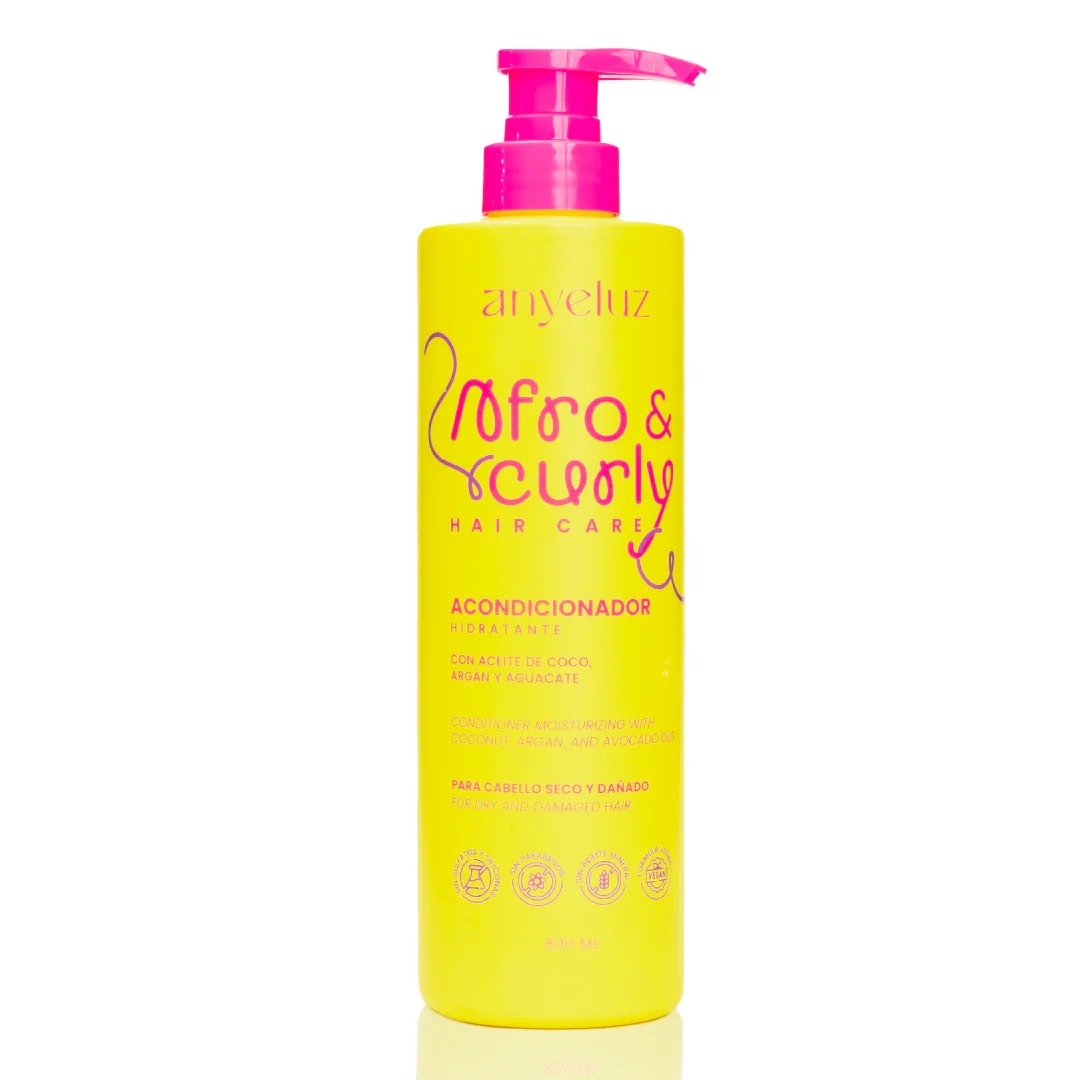 ACONDICIONADOR HIDRATANTE AFRO & CURLY ANYELUZ