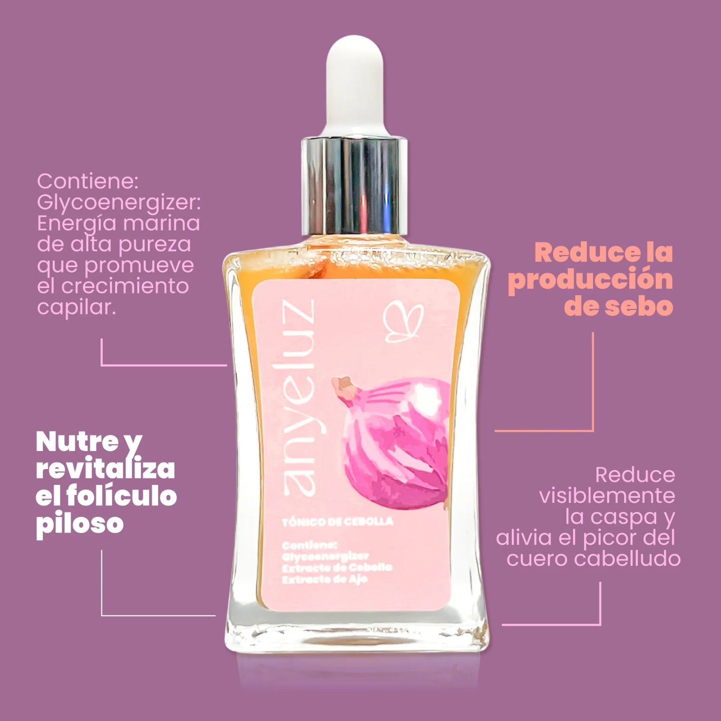 TÓNICO ANTICAÍDA Y ANTICASPA ANYELUZ