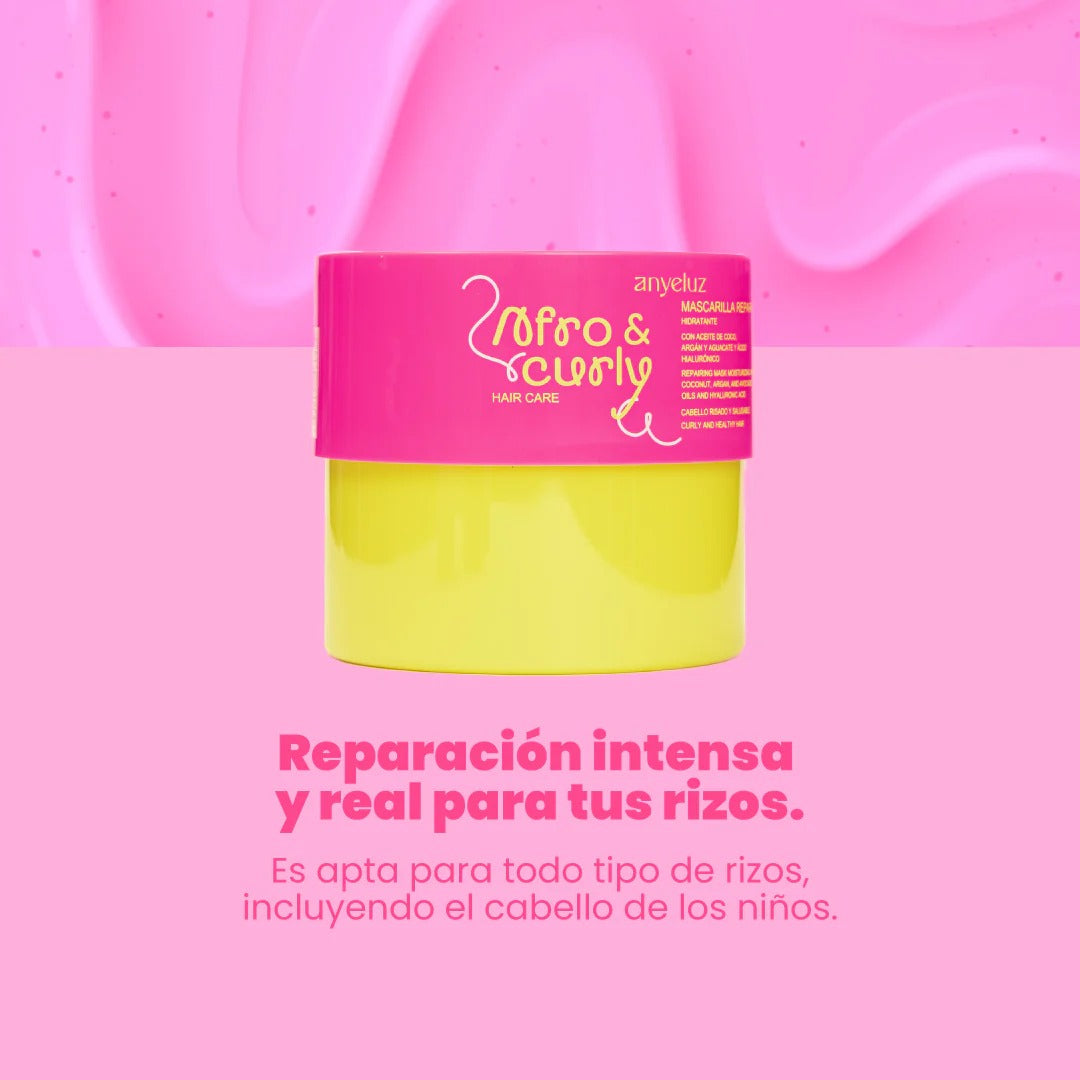 MASCARILLA REPARADORA HIDRATANTE AFRO & CURLY ANYELUZ