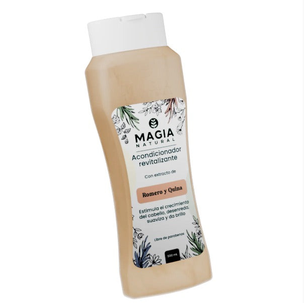 ACONDICIONADOR DE ROMERO Y QUINA 500ml Magia Natural