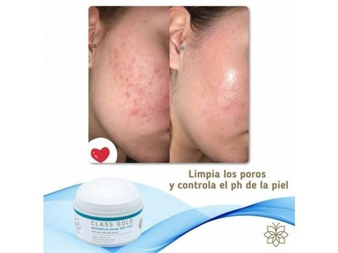 MASCARILLA FACIAL CLASS GOLD SOFT FACE 120GRS