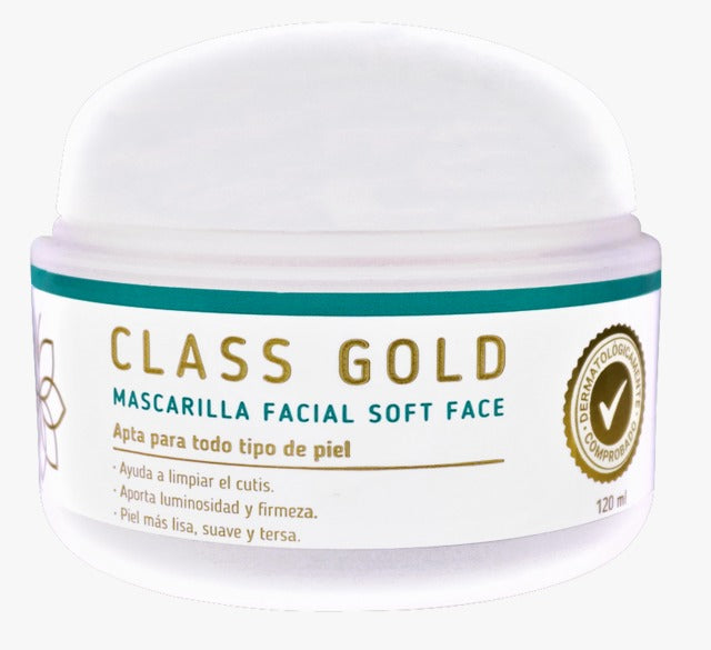 MASCARILLA FACIAL CLASS GOLD SOFT FACE 120GRS