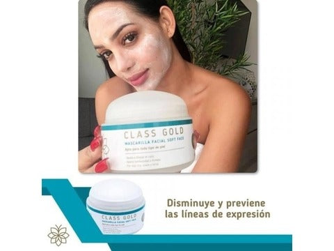 MASCARILLA FACIAL CLASS GOLD SOFT FACE 120GRS