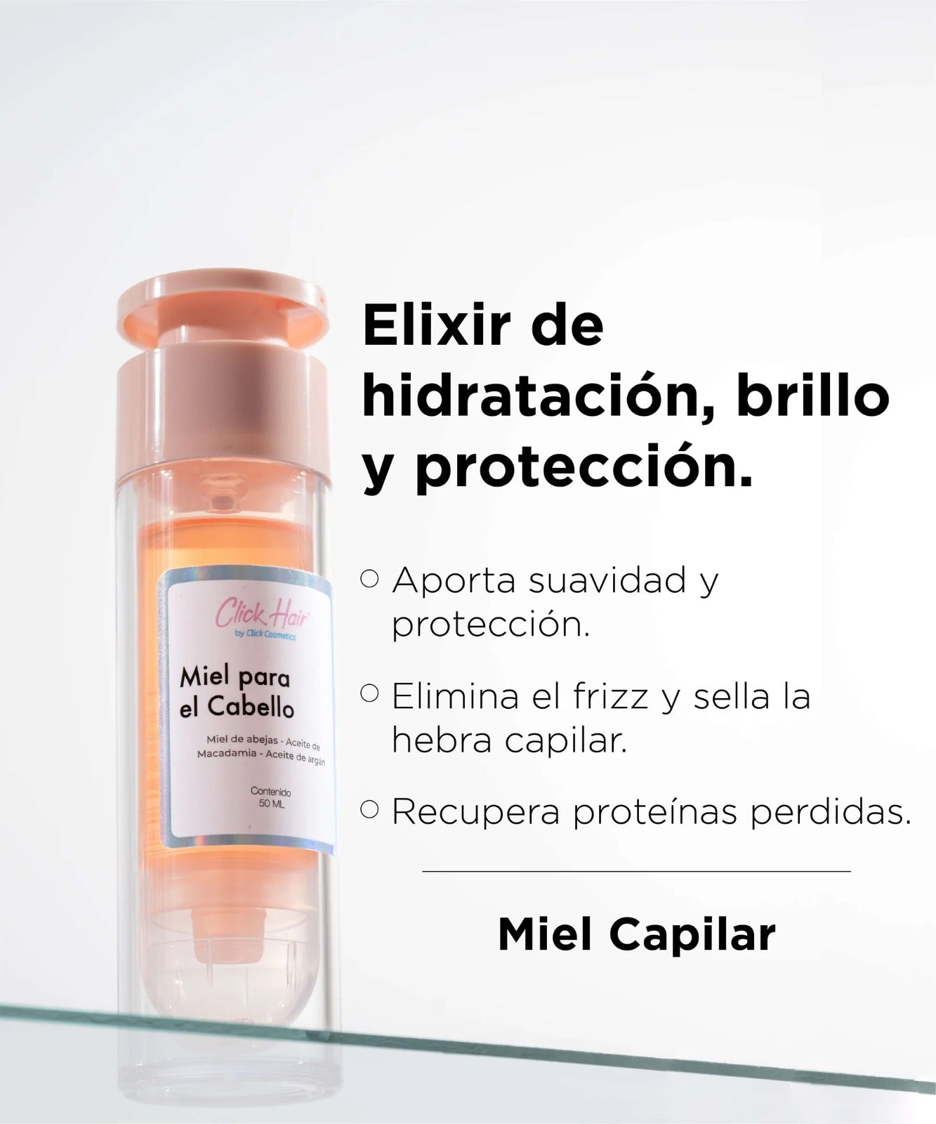 Miel Capilar con Argán Click Hair