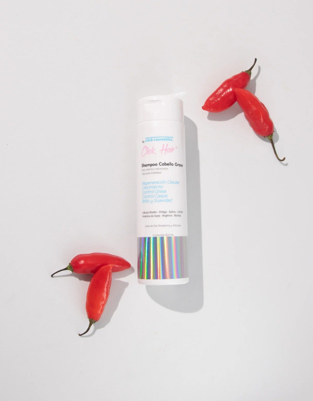 Shampoo para cabello graso Click Hair