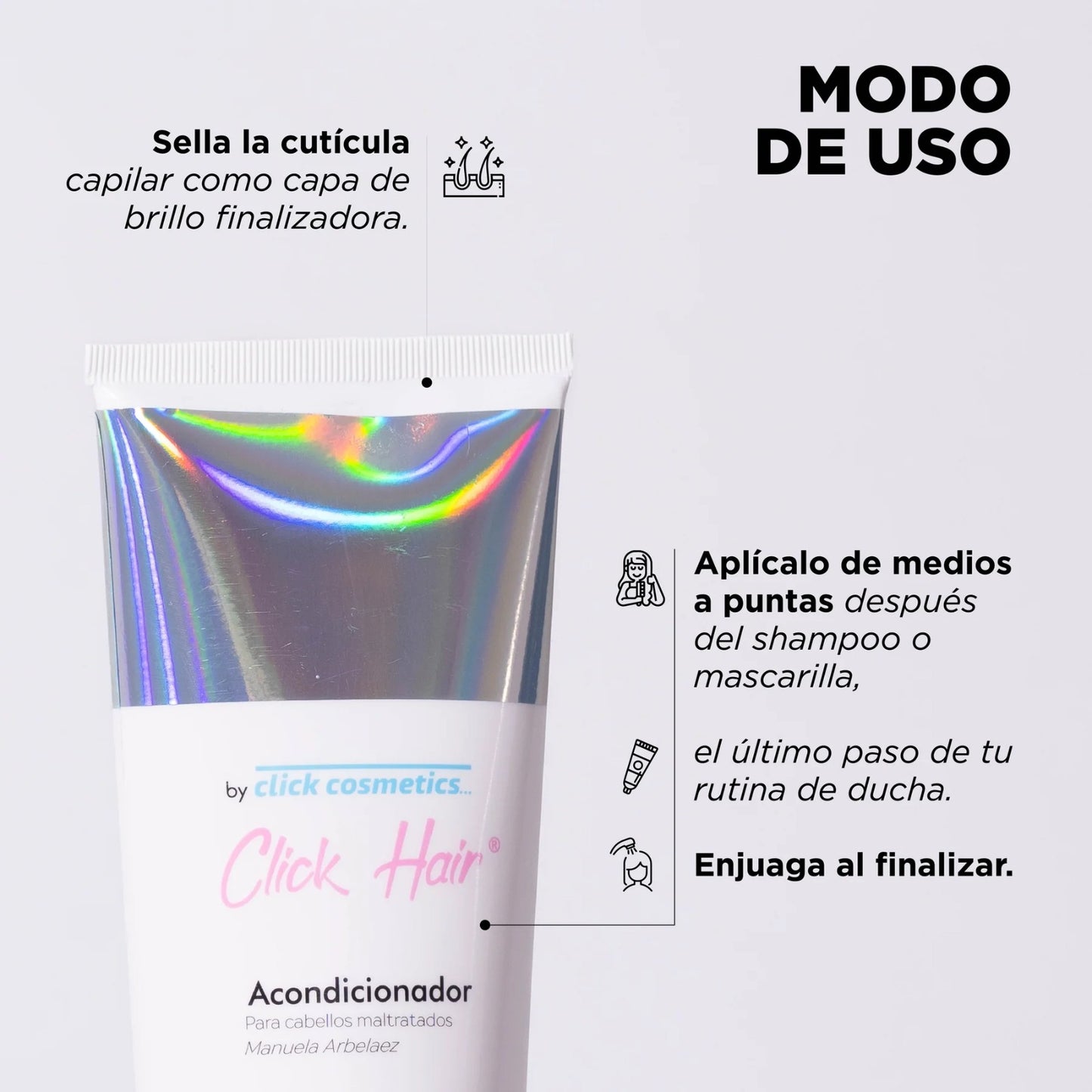 Acondicionador 4 en 1 Click Hair