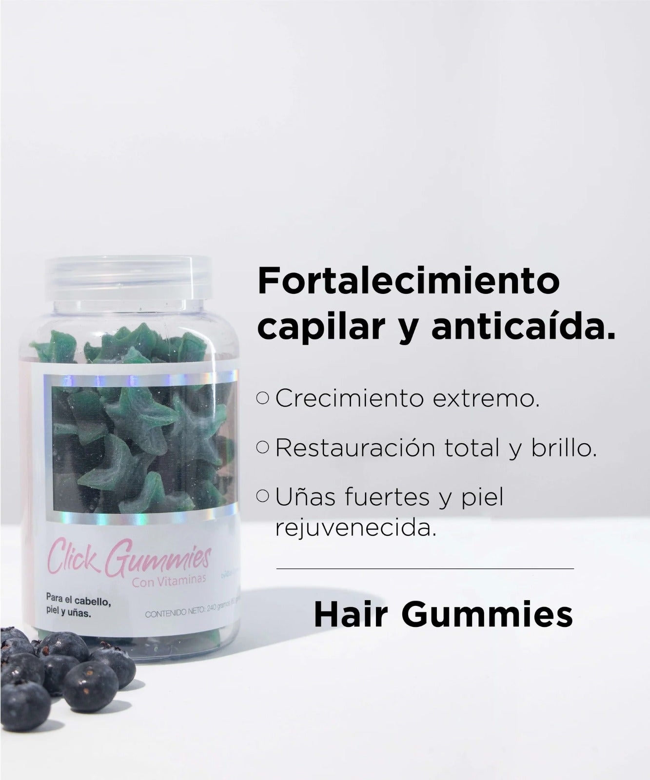 Hair gummies de vitaminas Click Hair