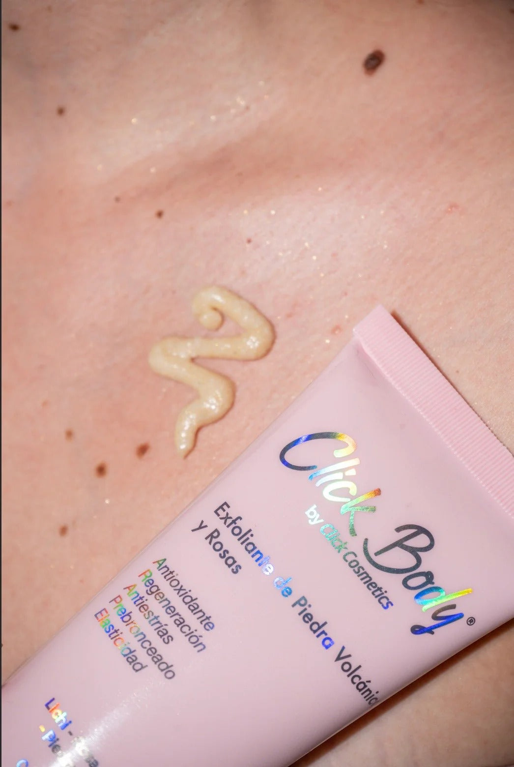Exfoliante corporal de rosas