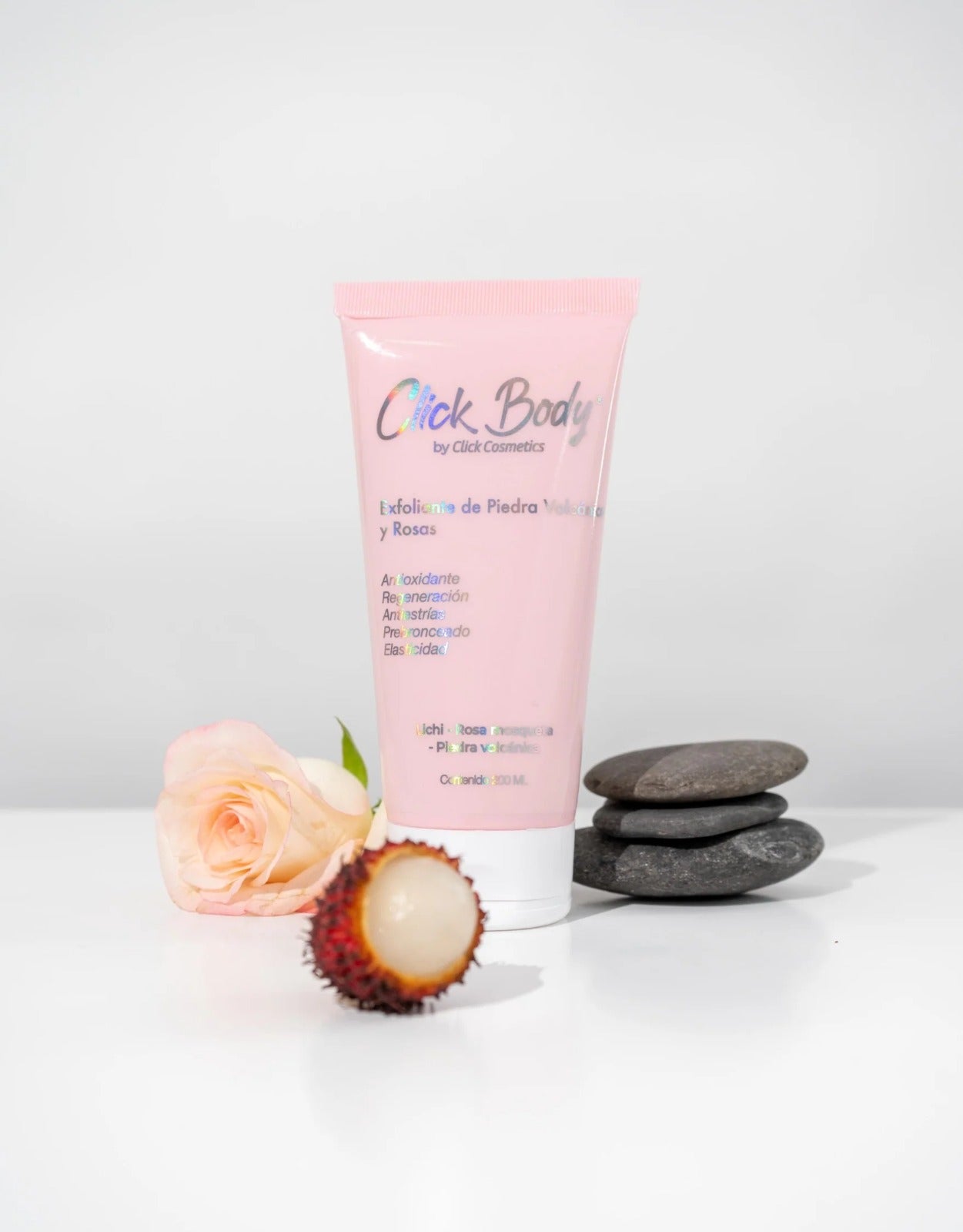 Exfoliante corporal de rosas