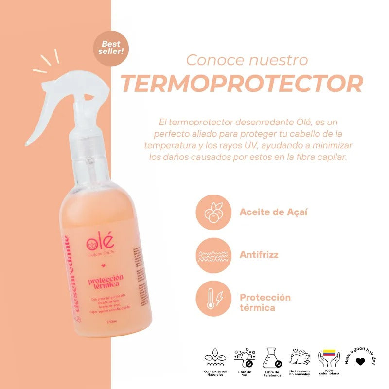 Termoprotector desenredante Olé
