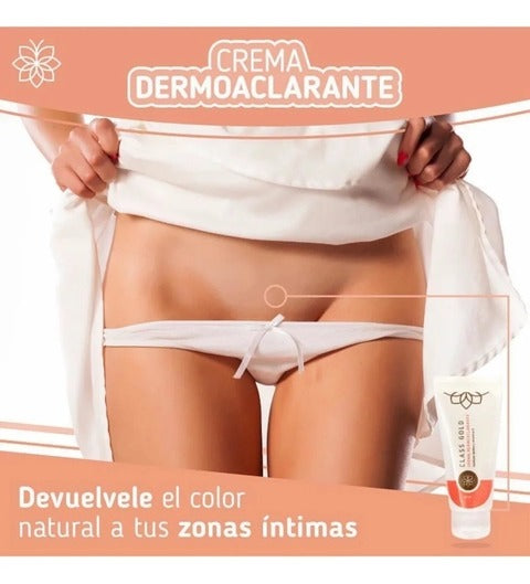 CREMA DERMO ACLARANTES CORPORALES CLASS GOLD 120ML