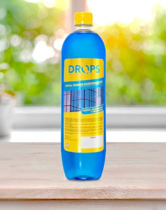 Limpiavidrios desengrasante (líquido) 1000ml Drops