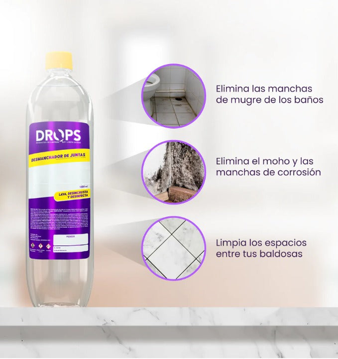 Limpia juntas multiusos 1000ml Drops
