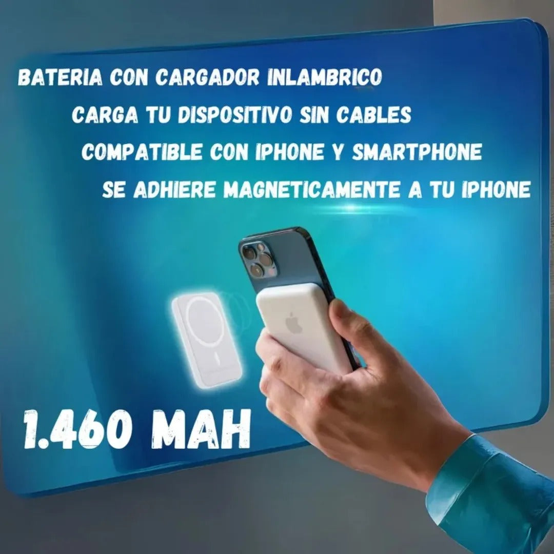 Reloj inteligente con audifonos y Powerbank