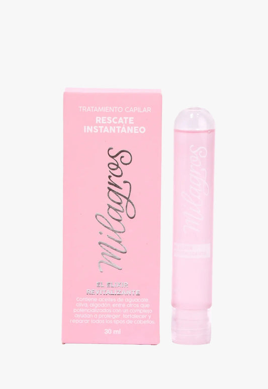 Tratamiento Capilar Rescate Instantáneo El Elixir Revitalizante Milagros