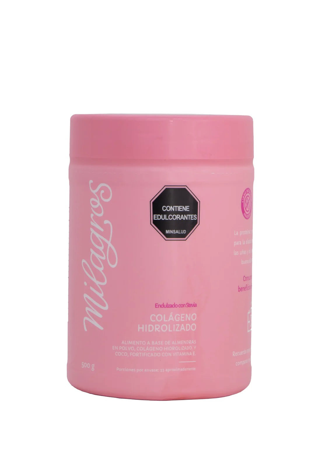Colageno hidrolizado con/sin stevia Milagros