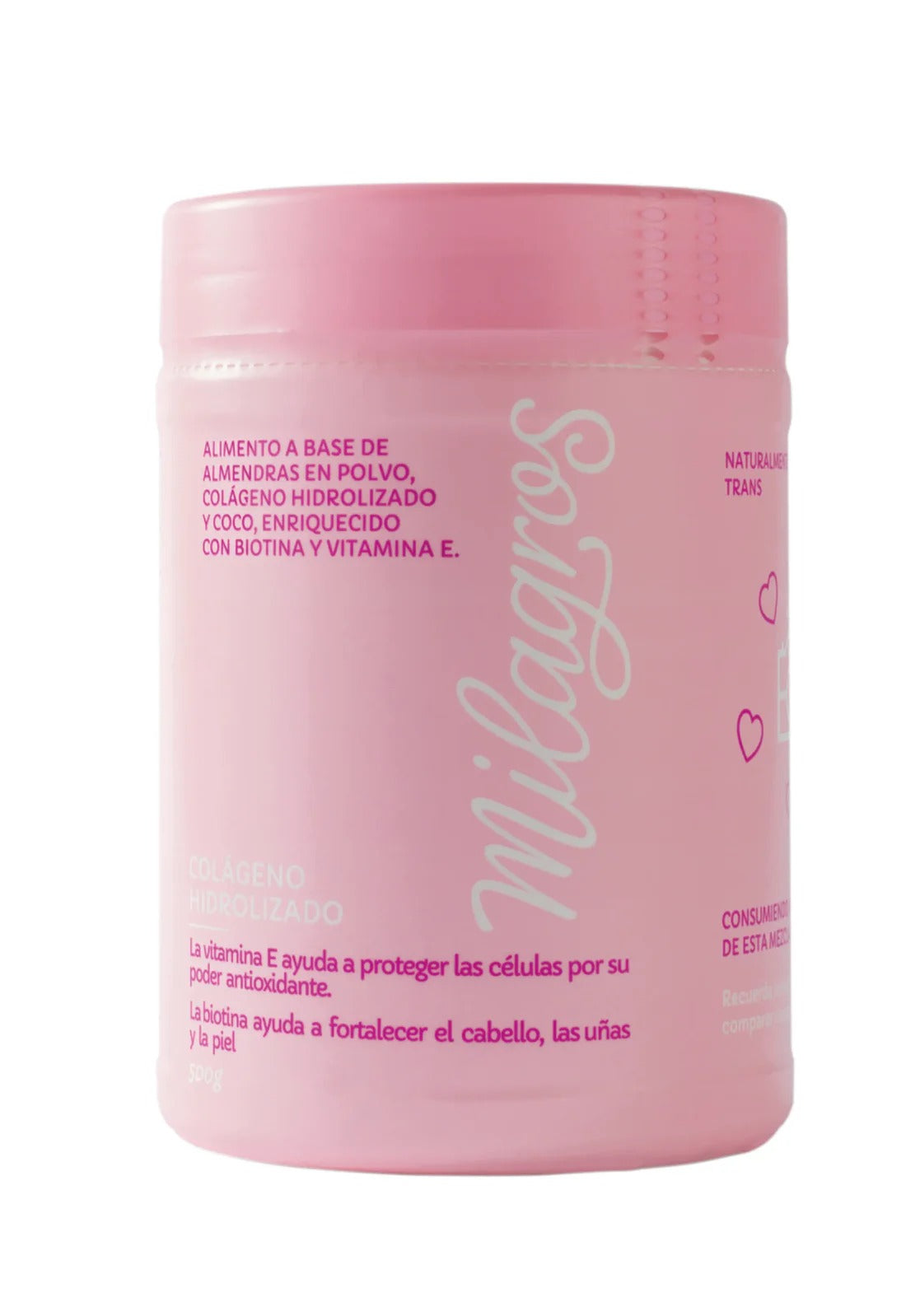 Colageno hidrolizado con/sin stevia Milagros