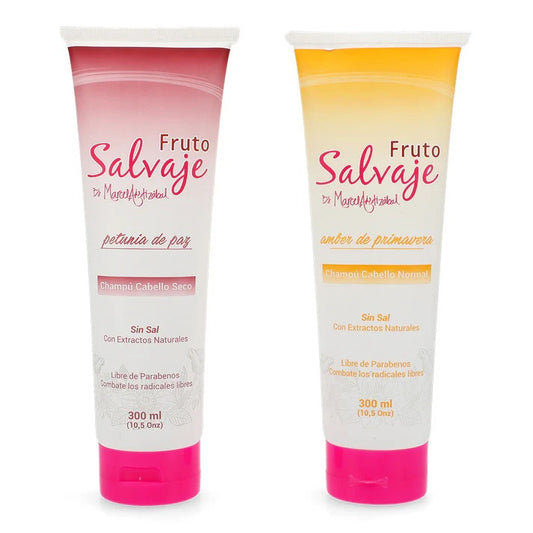 Champú Amber De Primavera + Petunia De Paz Fruto Salvaje