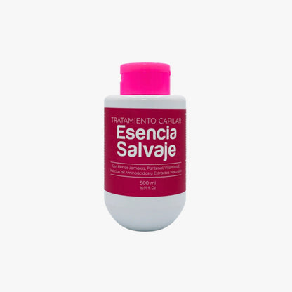 Tratamiento capilar con Flor de Jamaica Fruto Salvaje