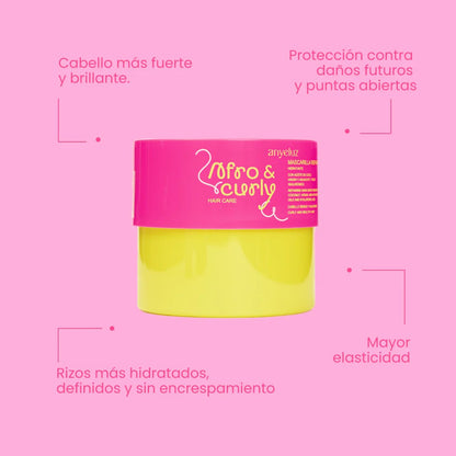 MASCARILLA REPARADORA HIDRATANTE AFRO & CURLY ANYELUZ