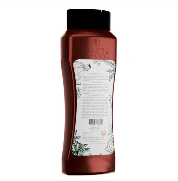 SHAMPOO ANTICAÍDA CON CEBOLLA Y CANNABIS 500ml Magia Natural