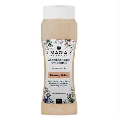 ACONDICIONADOR DE ROMERO Y QUINA 500ml Magia Natural