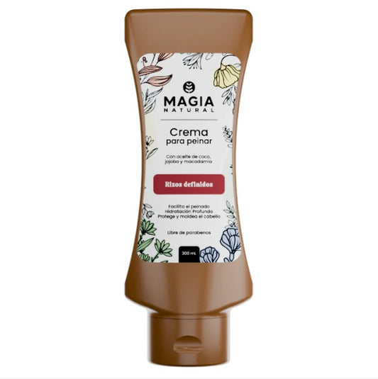 CREMA PARA PEINAR RIZOS 300ml Magia Natural