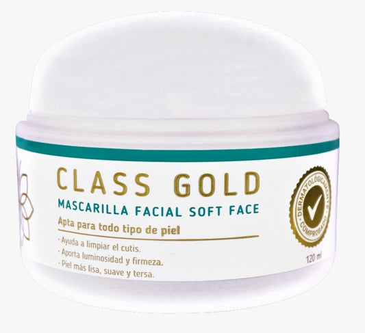 MASCARILLA FACIAL CLASS GOLD SOFT FACE 120GRS
