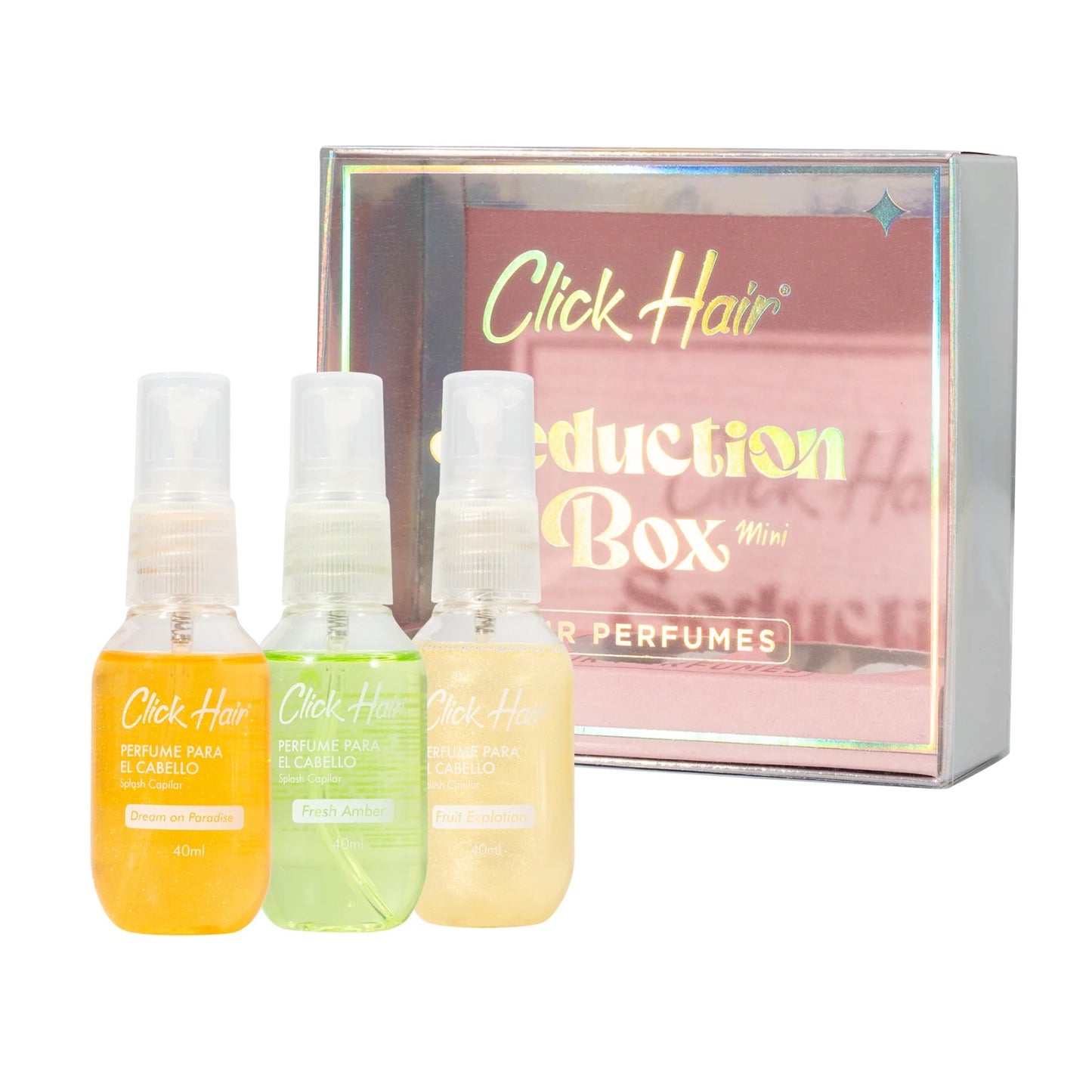 Kits perfumes minis Click Hair