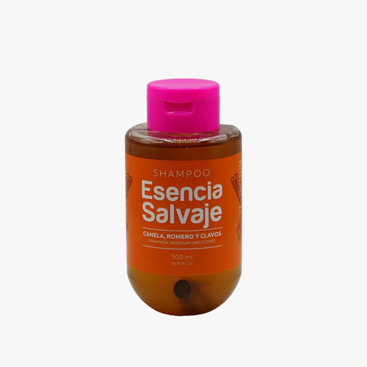 SHAMPOO CANELA, ROMERO Y CLAVOS Esencia Salvaje