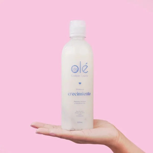 Shampoo arroz y linaza Olé