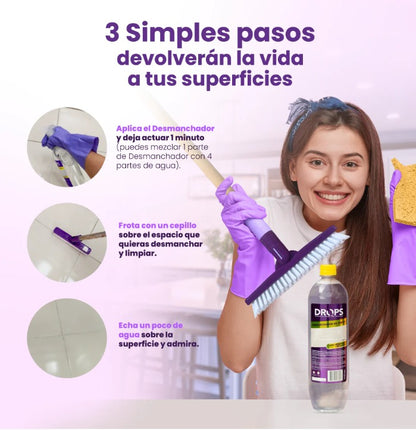 Limpia juntas multiusos 1000ml Drops